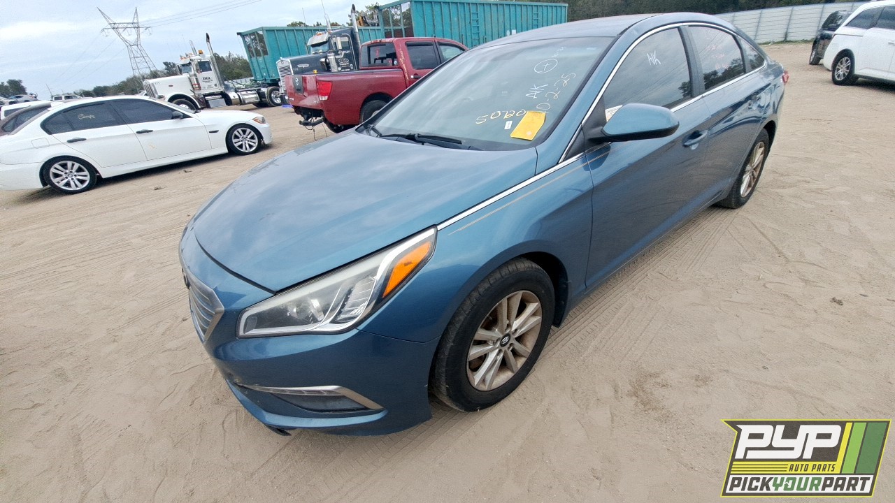 2015 HYUNDAI SONATA partes disponibles