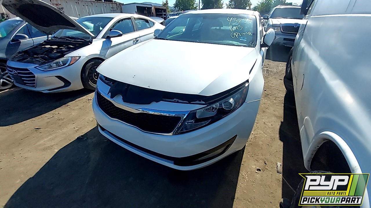 2013 KIA OPTIMA available for parts