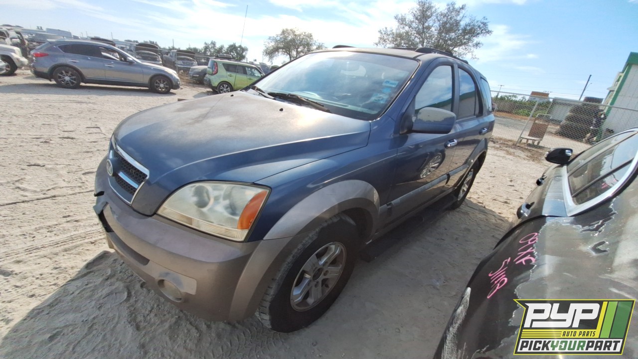 2005 KIA SORENTO partes disponibles