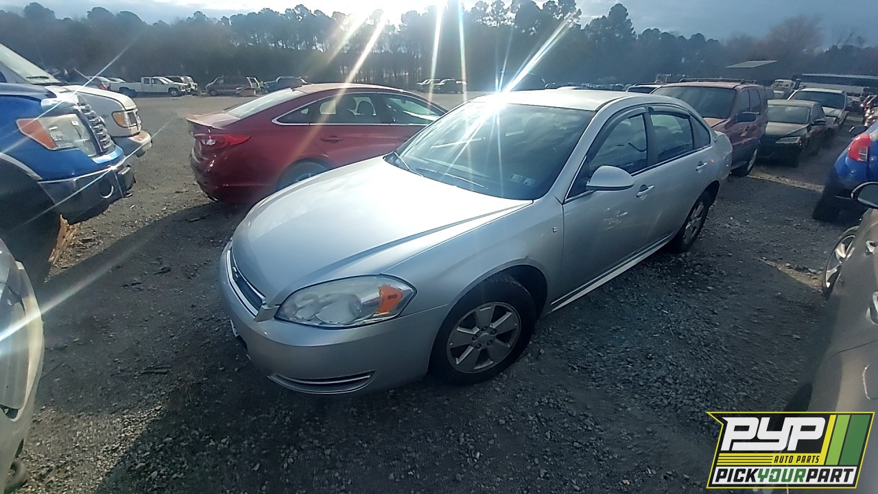 2009 CHEVROLET IMPALA partes disponibles