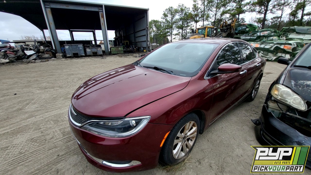 2015 CHRYSLER 200 available for parts