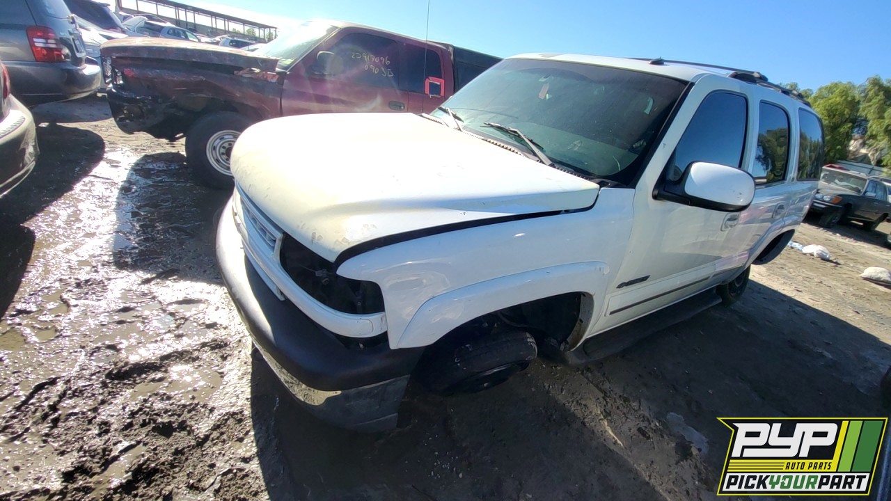 2002 CHEVROLET TAHOE partes disponibles