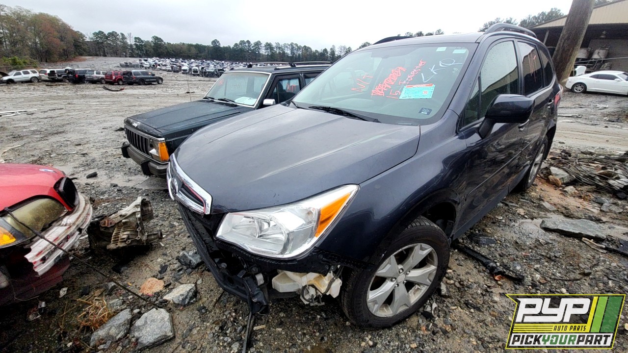 2015 SUBARU FORESTER available for parts