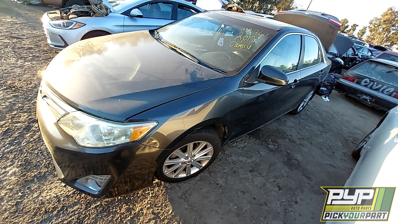 2012 TOYOTA CAMRY available for parts