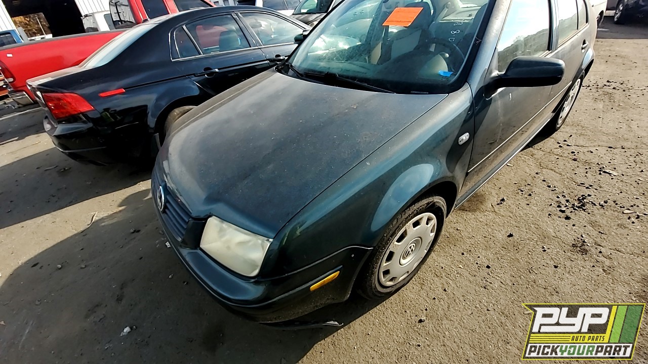 2001 VOLKSWAGEN JETTA partes disponibles