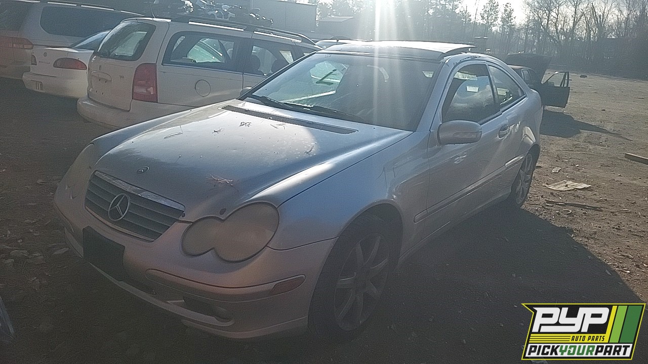 2004 MERCEDES-BENZ C230 available for parts