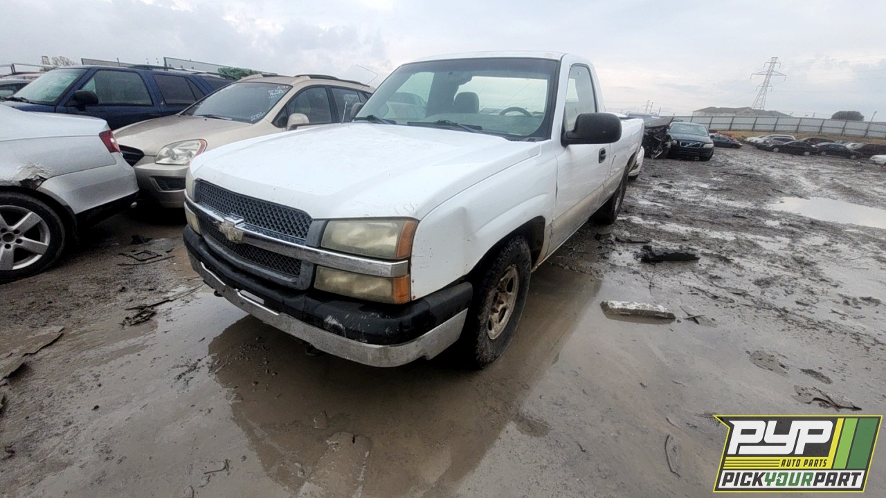 2004 CHEVROLET SILVERADO 1500 partes disponibles
