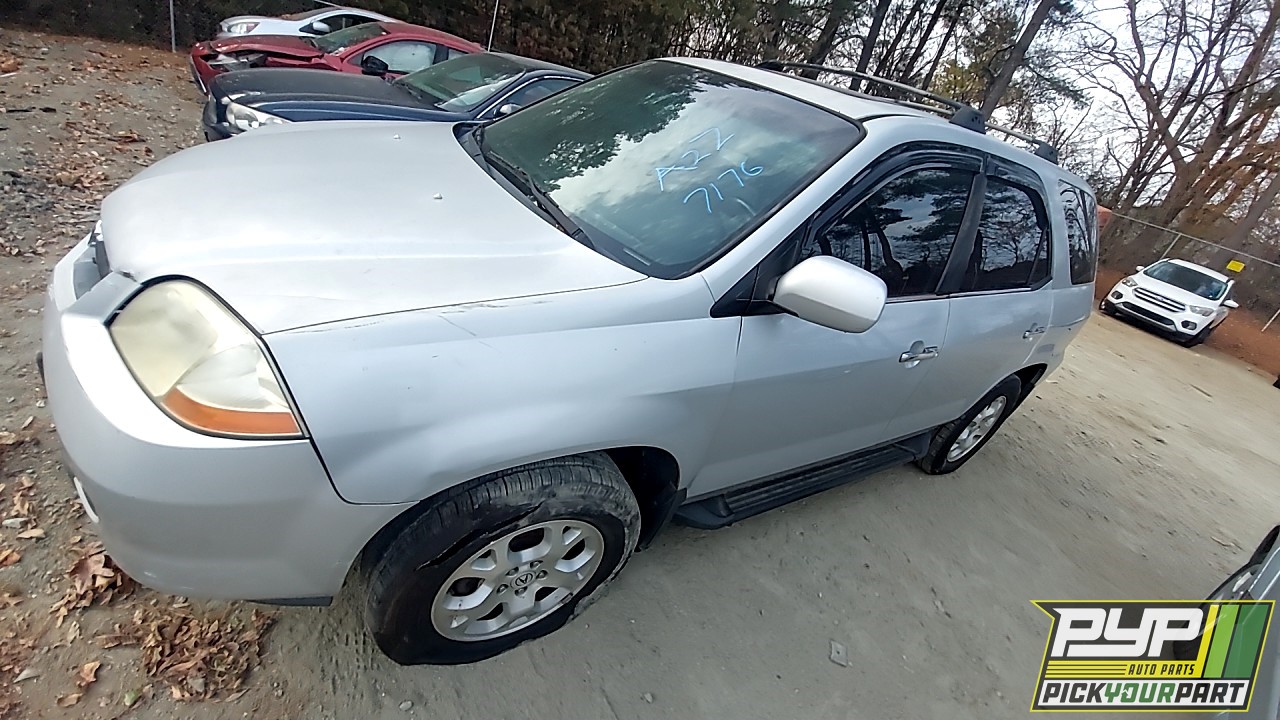 2001 ACURA MDX partes disponibles
