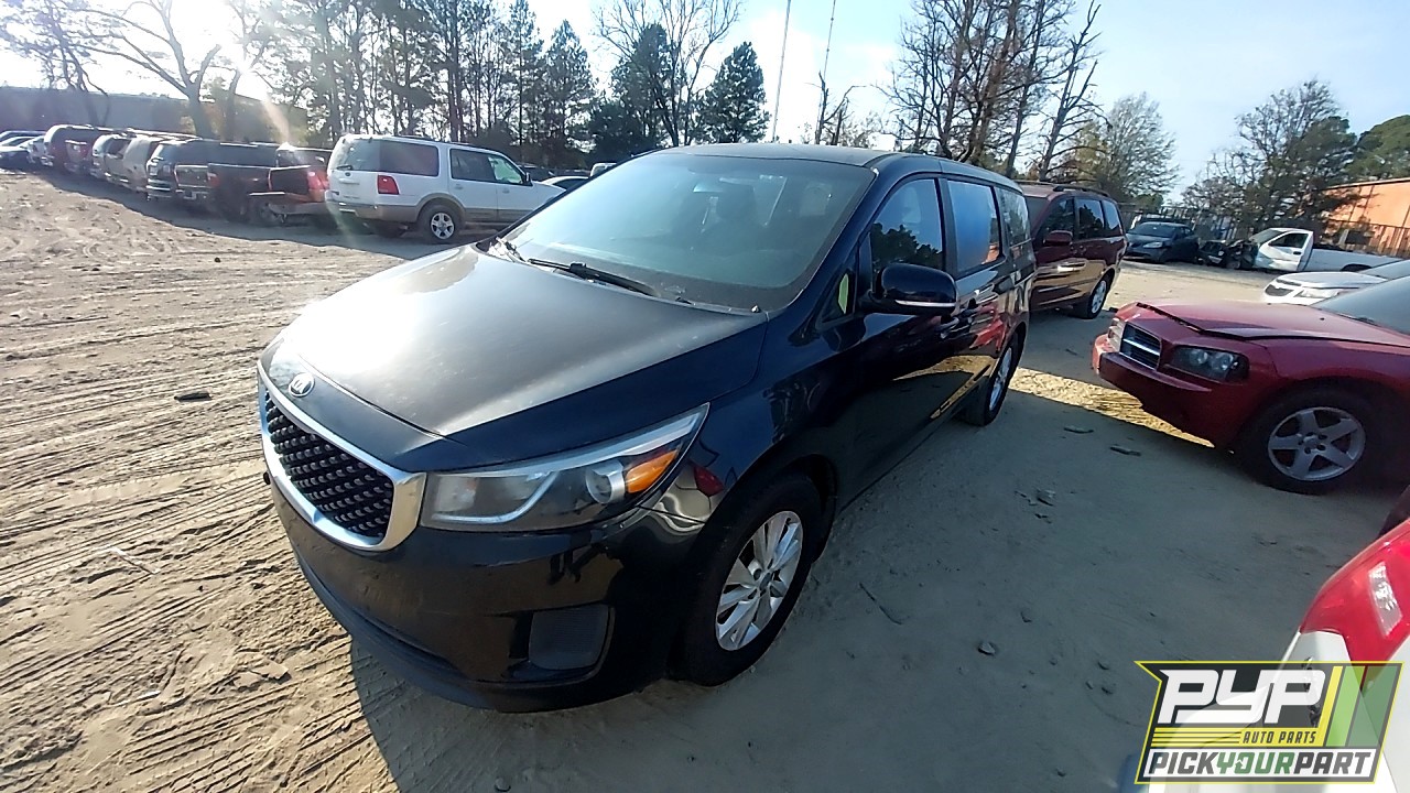 2016 KIA SEDONA available for parts