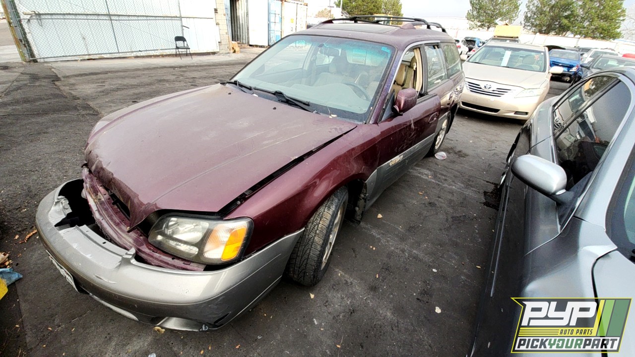 2000 SUBARU OUTBACK partes disponibles
