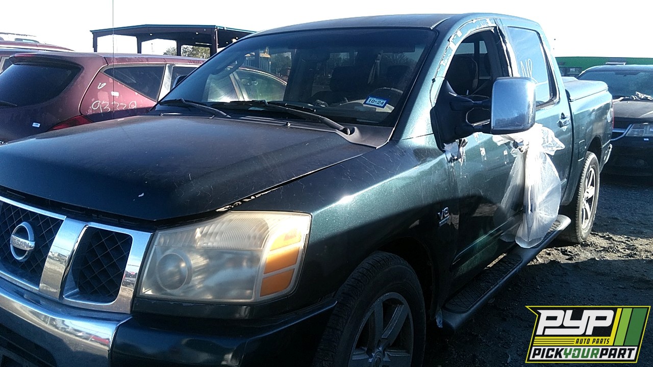 2004 NISSAN TITAN partes disponibles