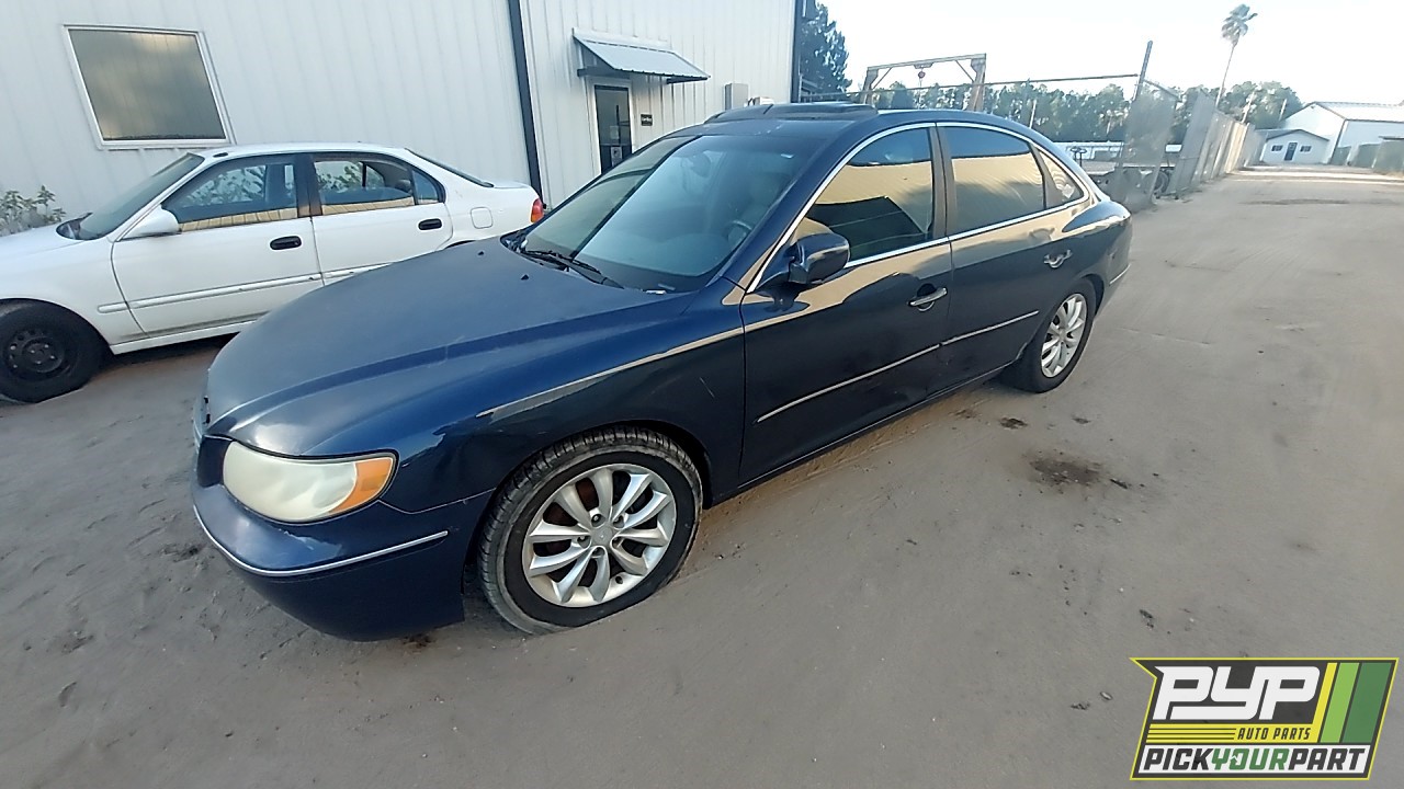 2006 HYUNDAI AZERA partes disponibles