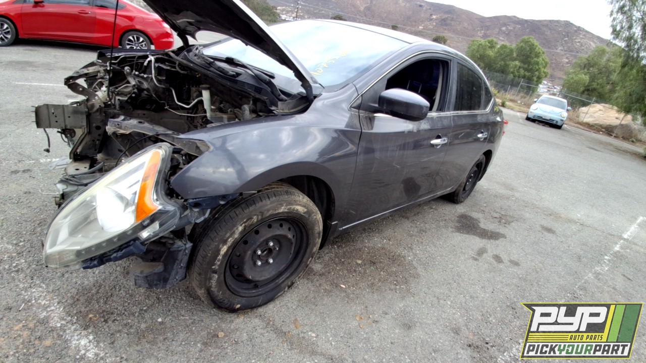 2013 NISSAN SENTRA partes disponibles