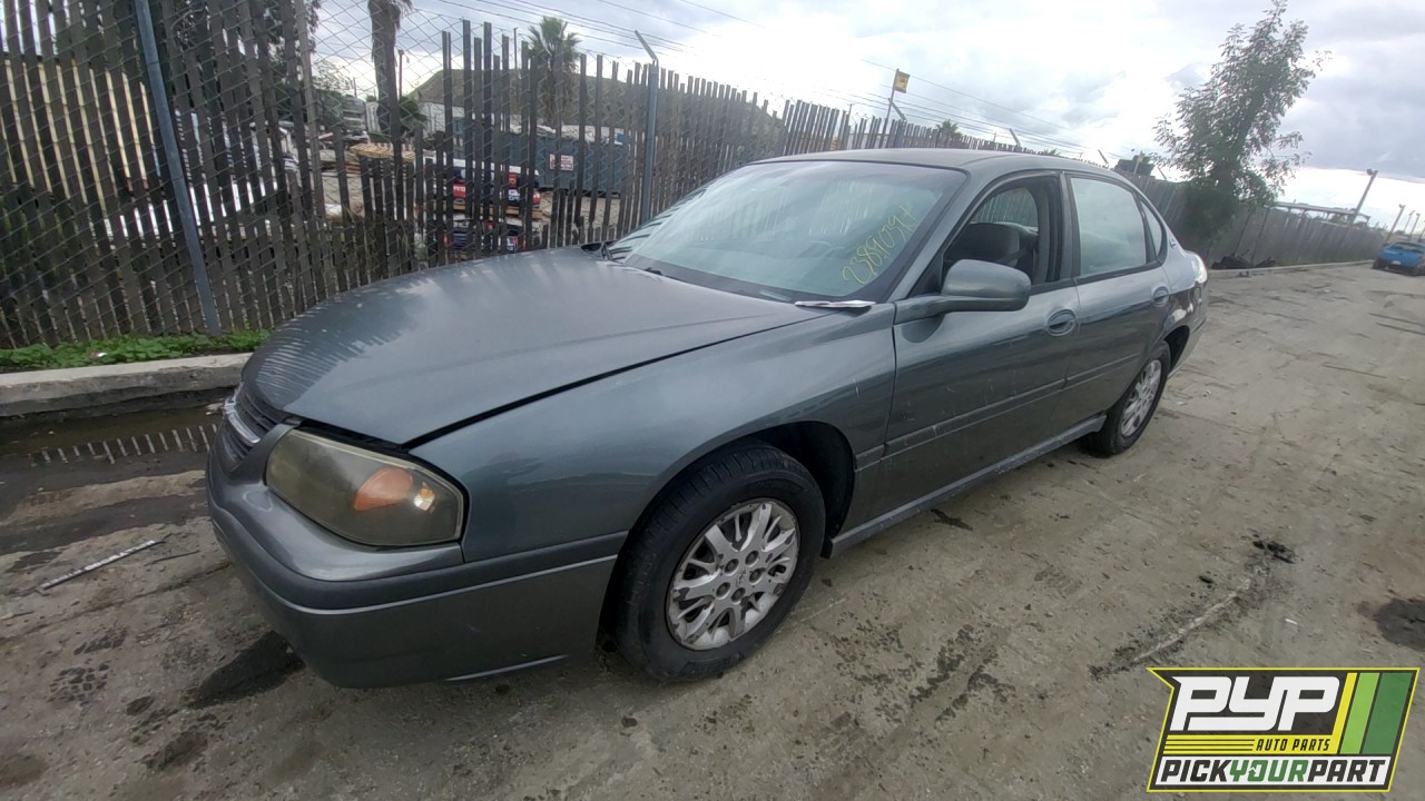 2005 CHEVROLET IMPALA partes disponibles