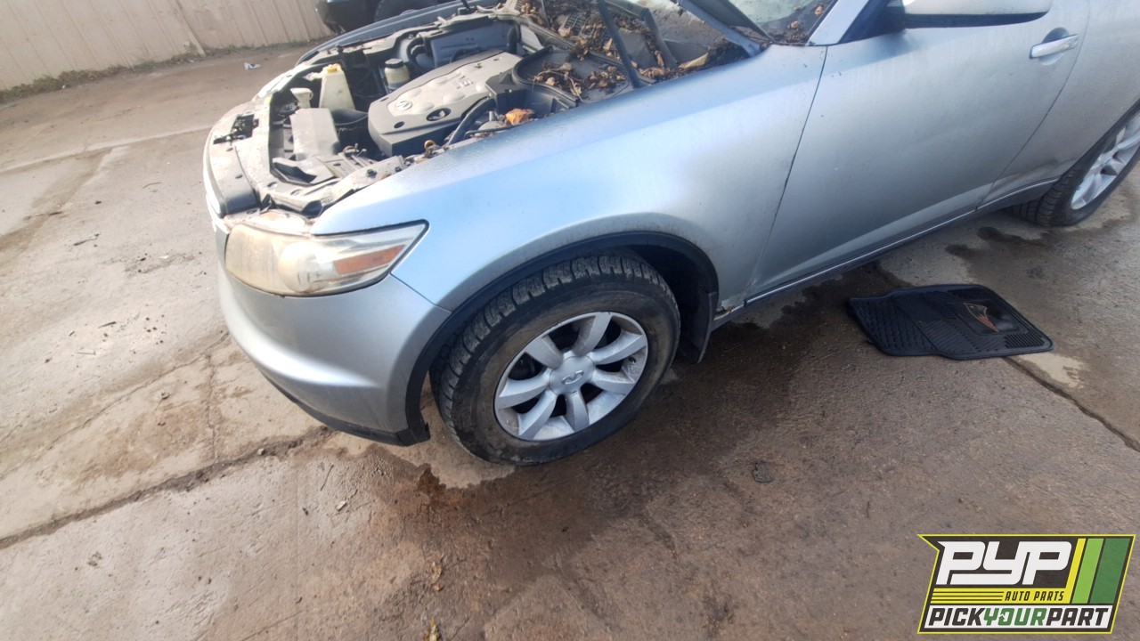 2005 INFINITI FX35 partes disponibles