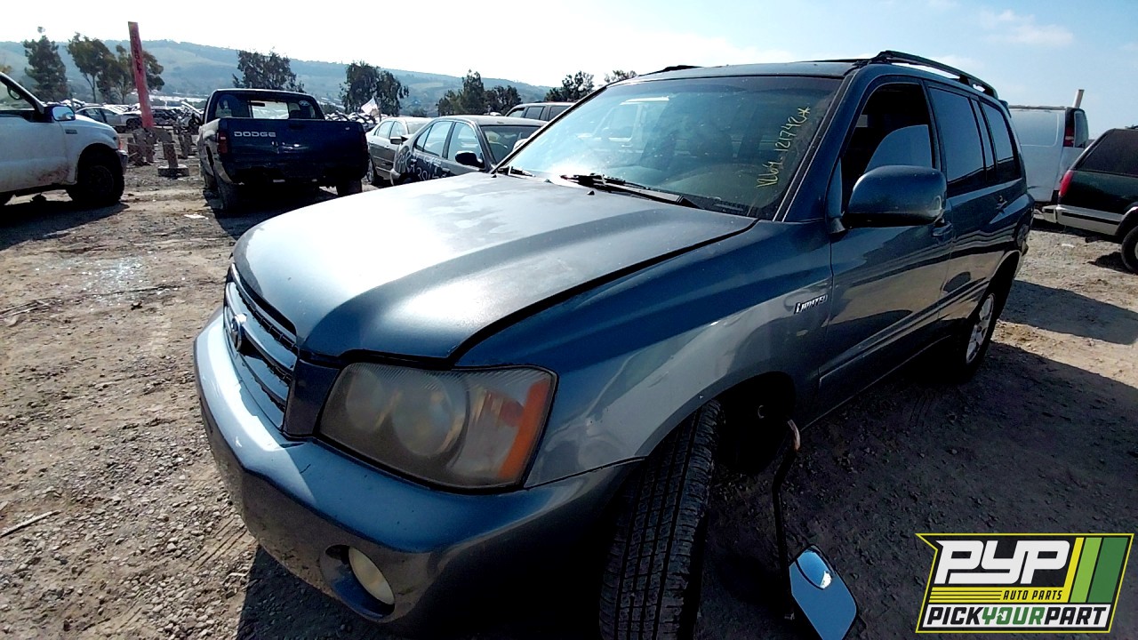 2002 TOYOTA HIGHLANDER available for parts