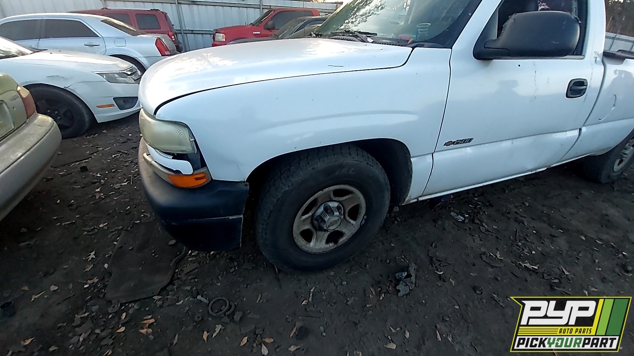 2000 CHEVROLET SILVERADO 1500 partes disponibles
