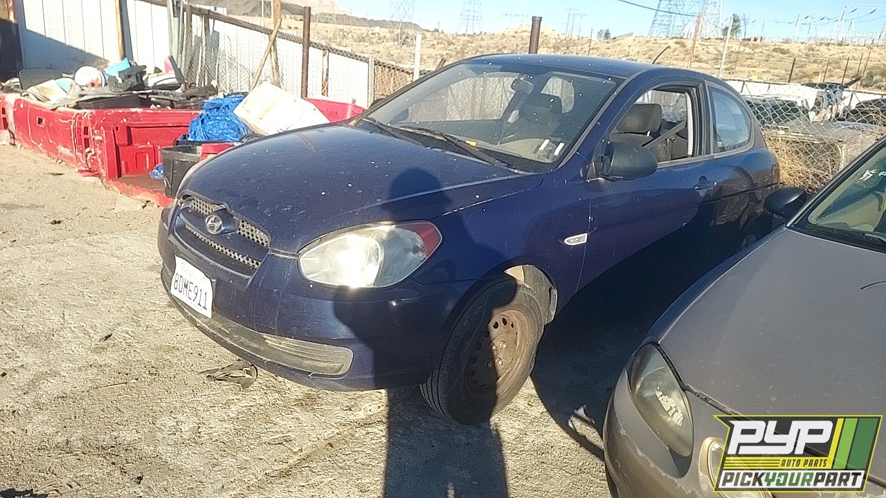 2009 HYUNDAI ACCENT partes disponibles