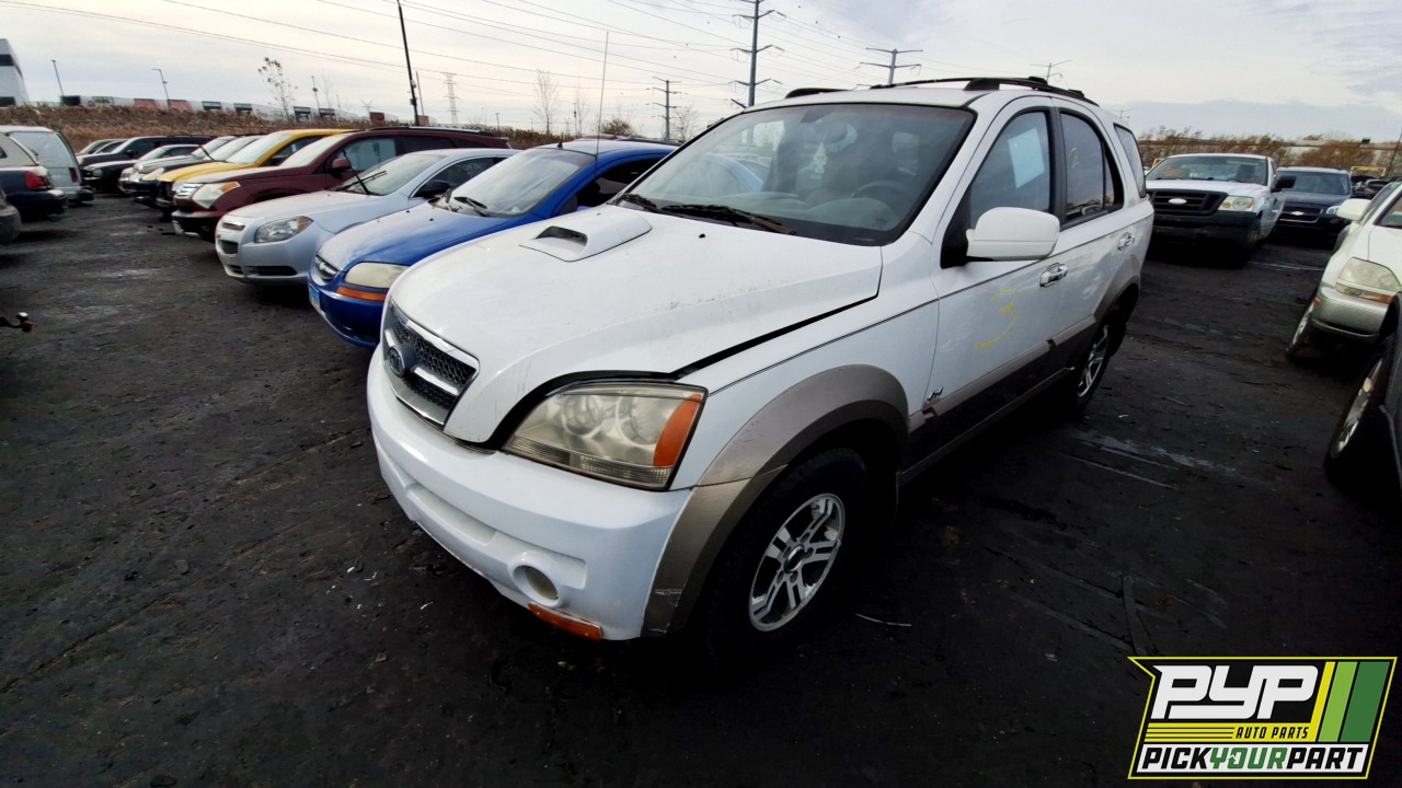 2004 KIA SORENTO partes disponibles