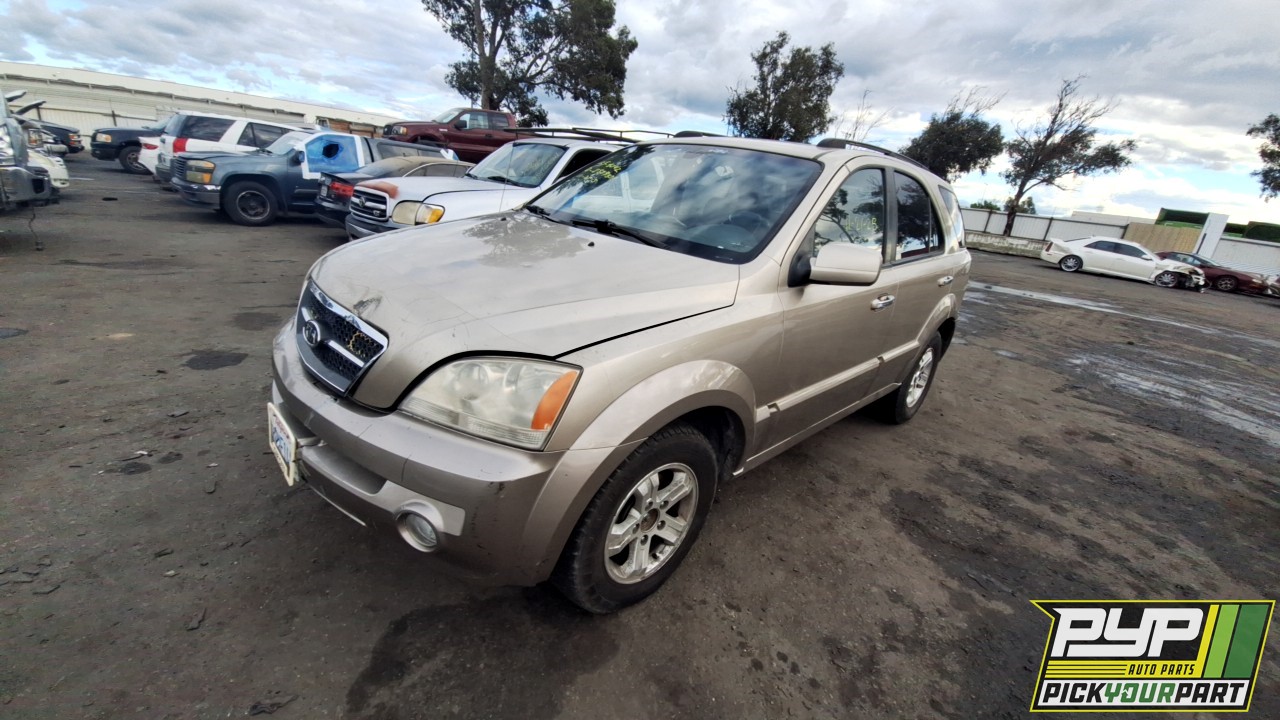 2006 KIA SORENTO partes disponibles