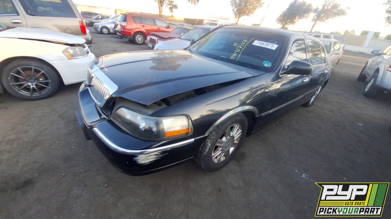 2011 LINCOLN TOWN CAR partes disponibles