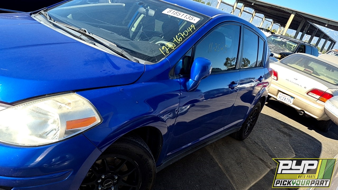 2011 NISSAN VERSA partes disponibles
