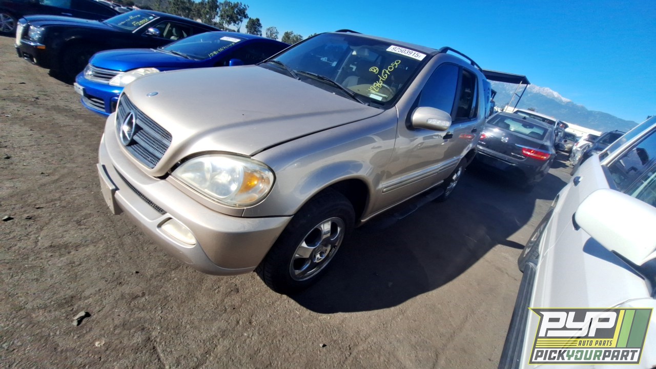 2003 MERCEDES-BENZ ML350 partes disponibles