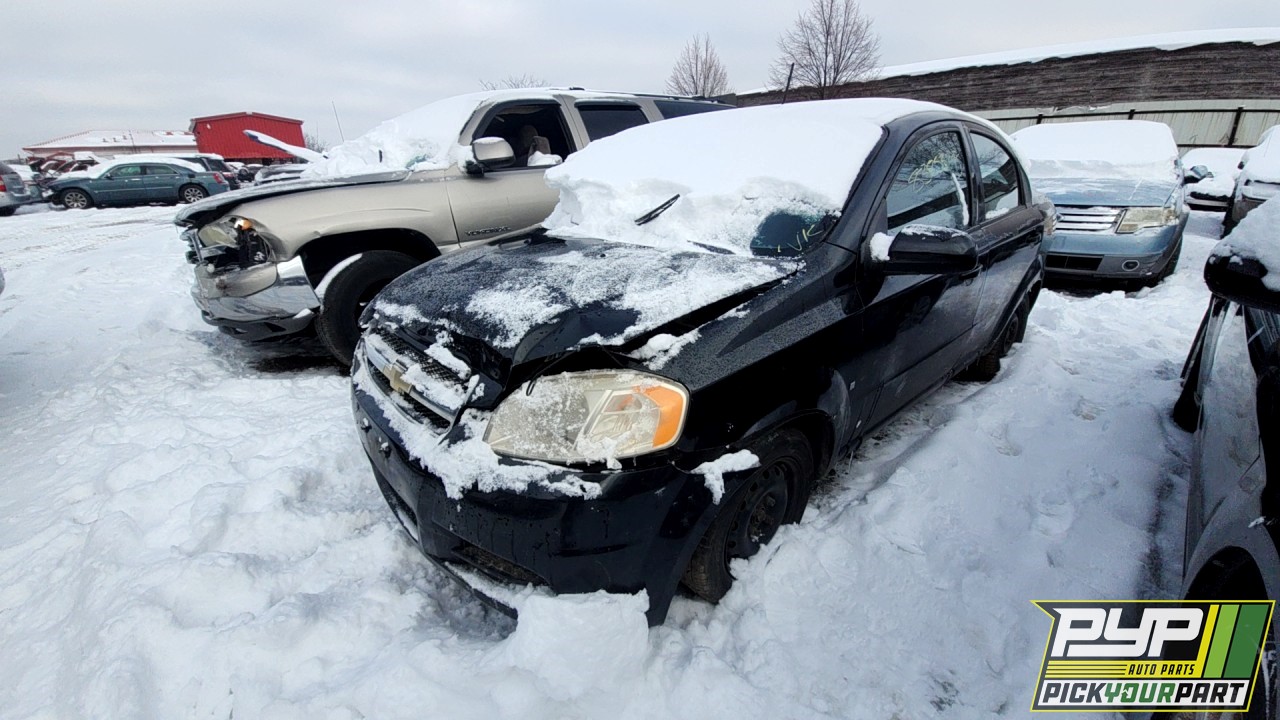 2009 CHEVROLET AVEO partes disponibles