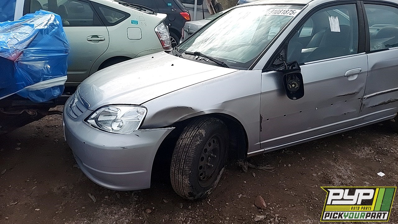 2002 HONDA CIVIC available for parts