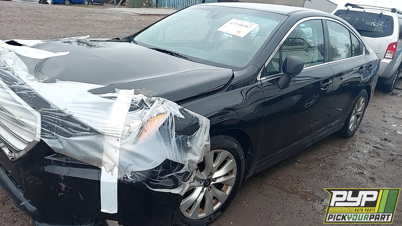 2017 SUBARU LEGACY partes disponibles