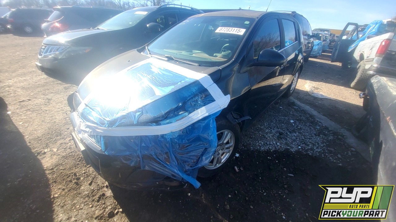 2013 CHEVROLET SONIC partes disponibles