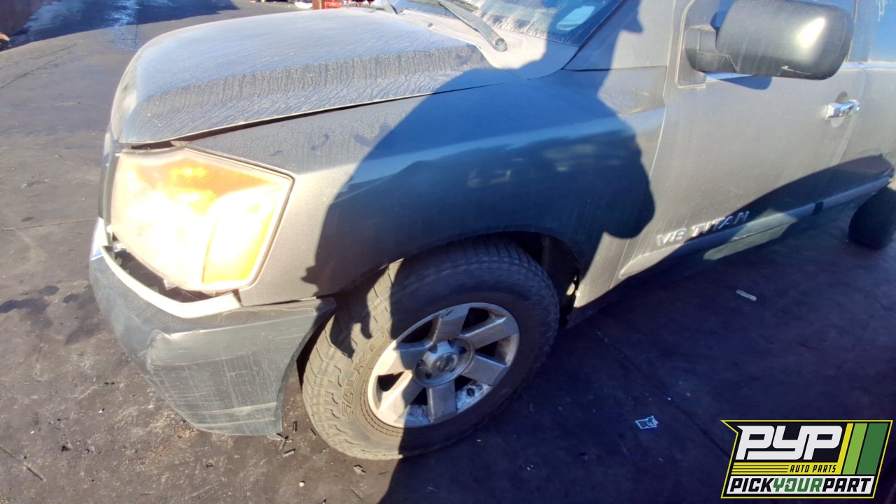 2006 NISSAN TITAN partes disponibles