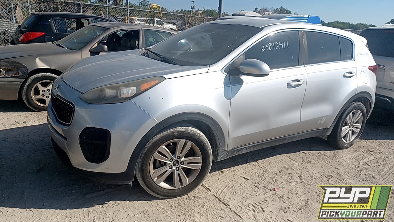 2018 KIA SPORTAGE partes disponibles