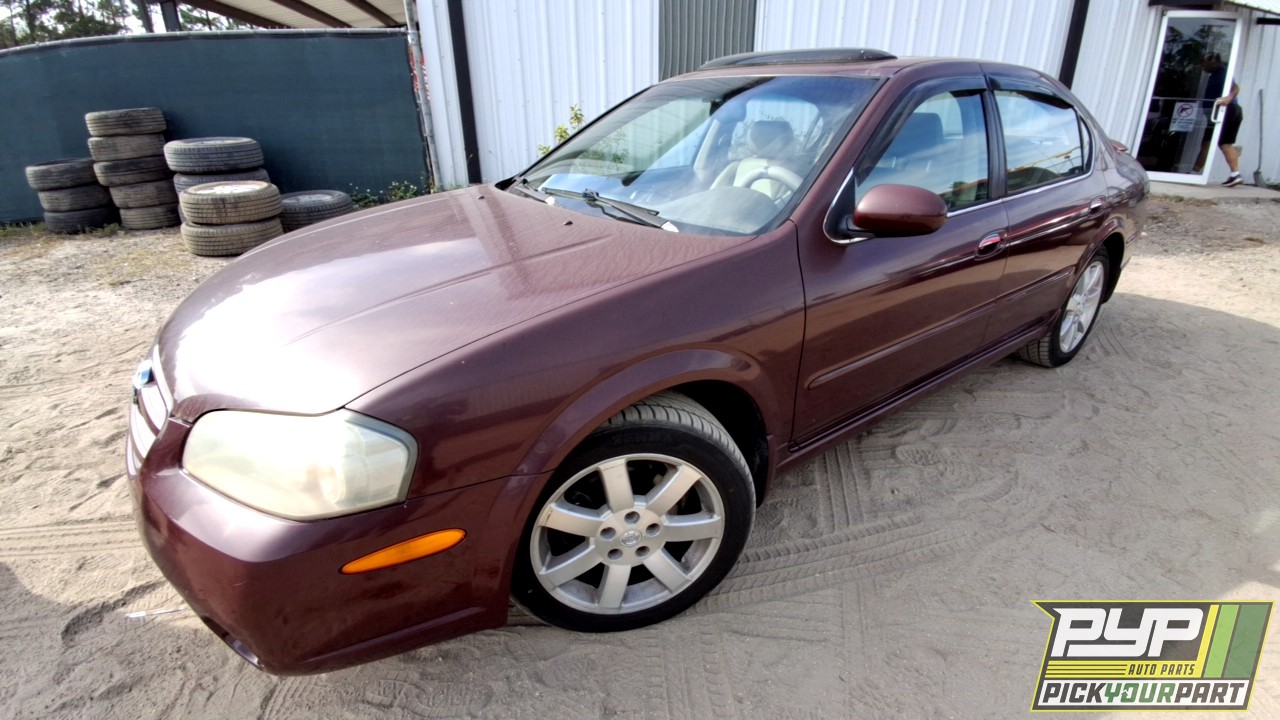 2002 NISSAN MAXIMA partes disponibles