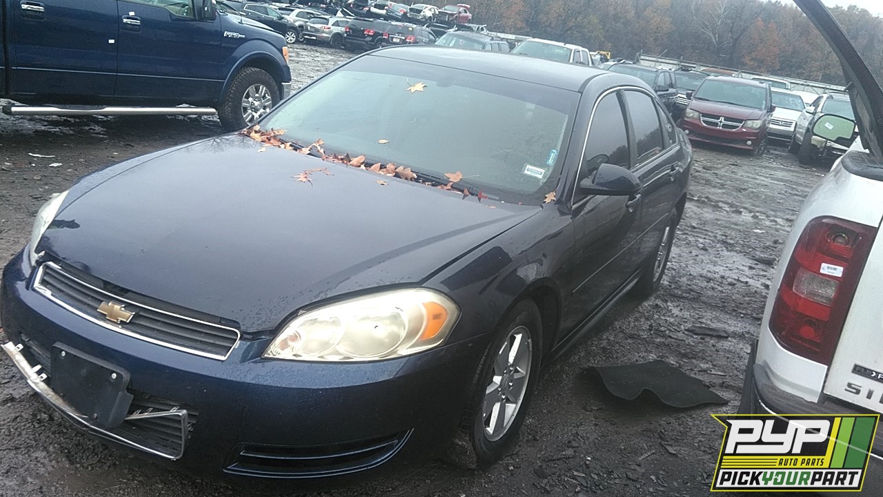 2011 CHEVROLET IMPALA partes disponibles