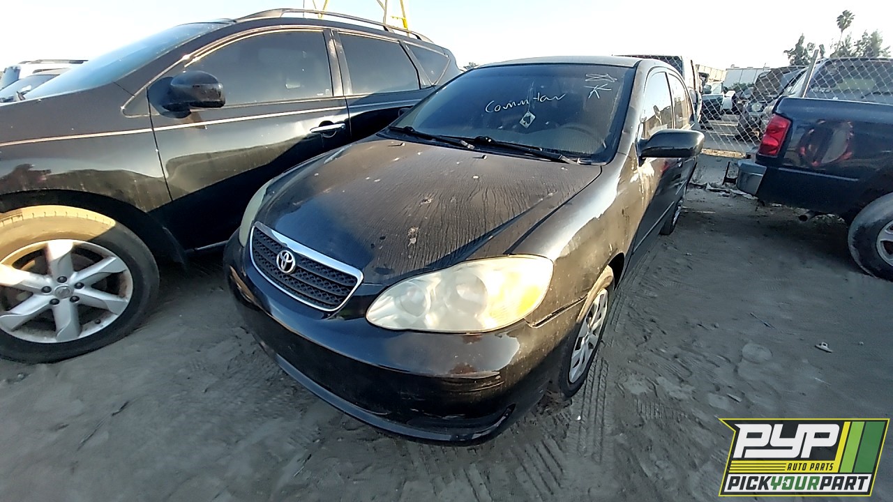 2008 TOYOTA COROLLA partes disponibles