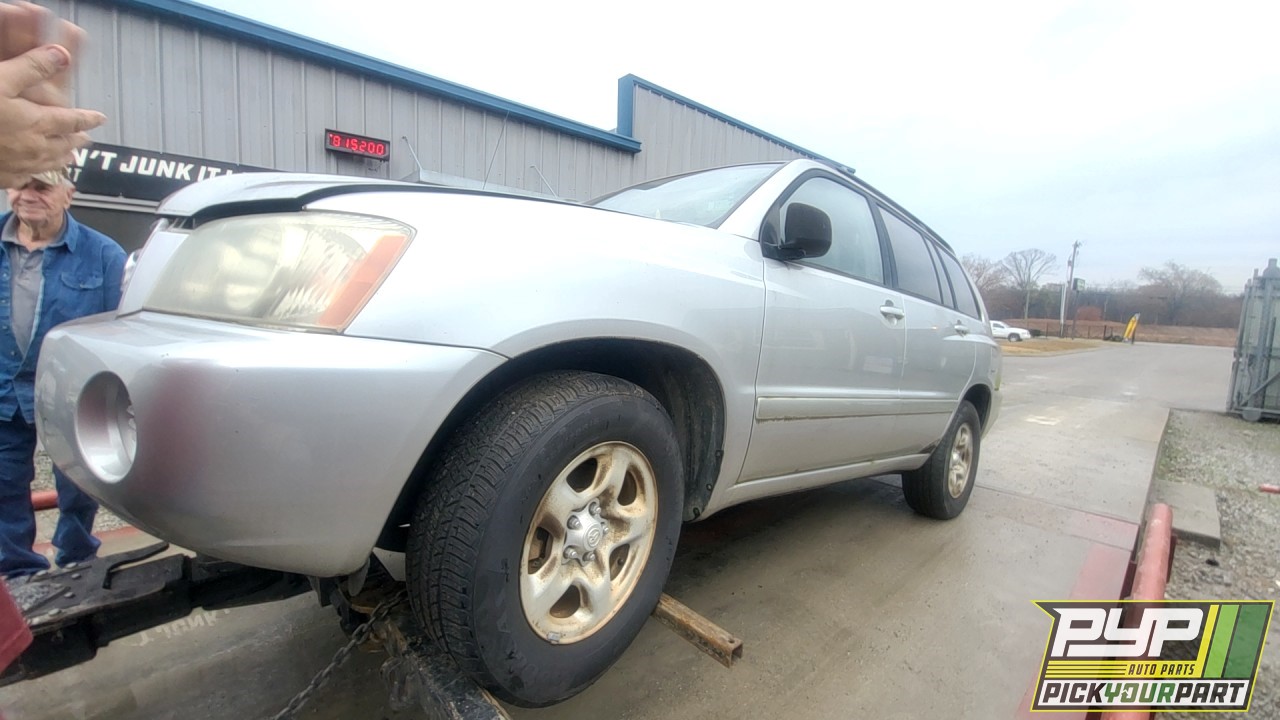 2002 TOYOTA HIGHLANDER available for parts