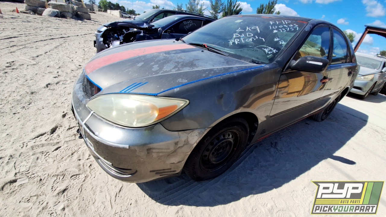 2003 TOYOTA CAMRY partes disponibles