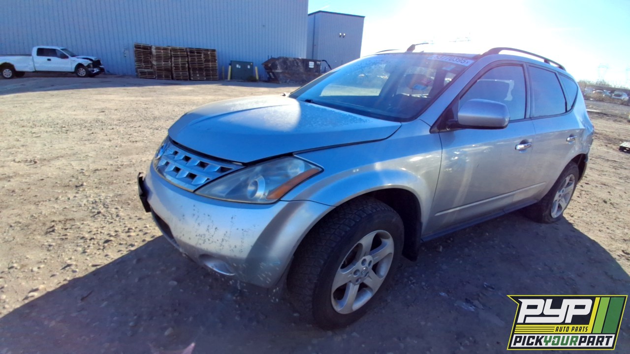 2004 NISSAN MURANO available for parts