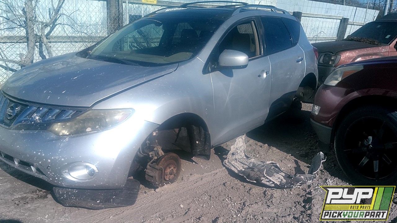 2009 NISSAN MURANO partes disponibles
