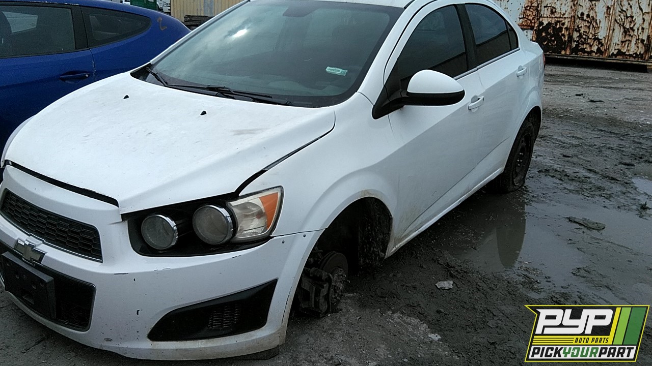 2013 CHEVROLET SONIC available for parts