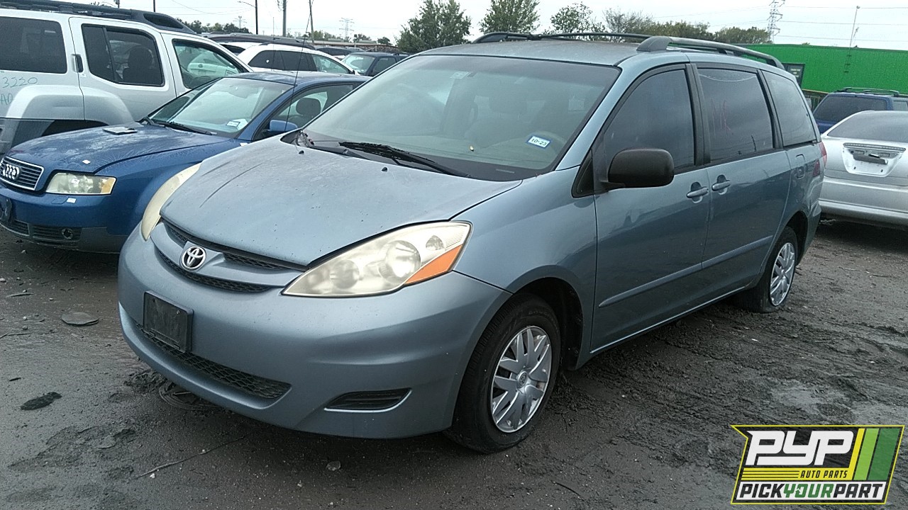 2006 TOYOTA SIENNA partes disponibles