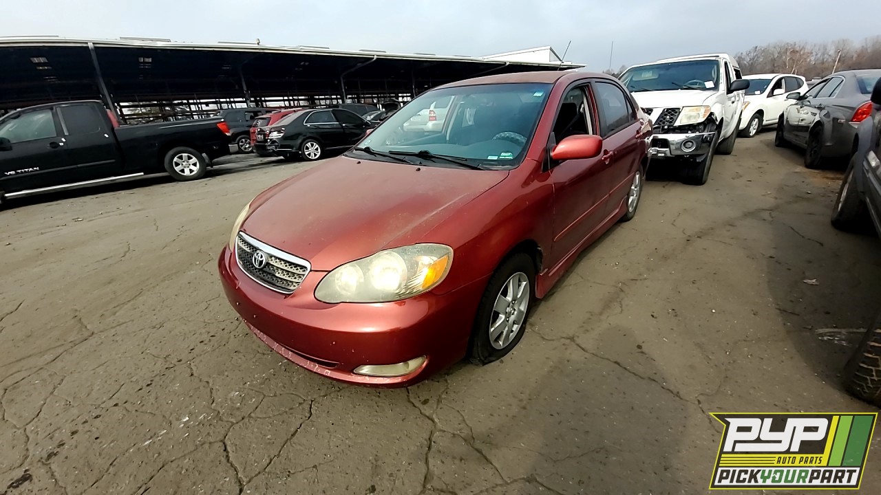 2007 TOYOTA COROLLA available for parts
