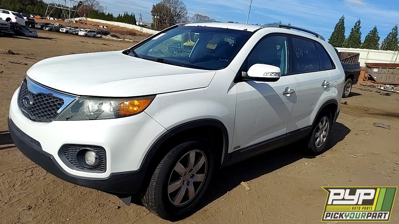 2011 KIA SORENTO partes disponibles