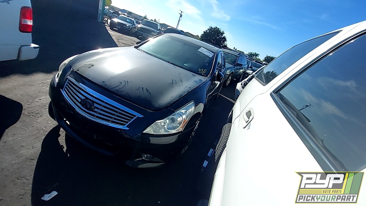 2011 INFINITI G37 partes disponibles