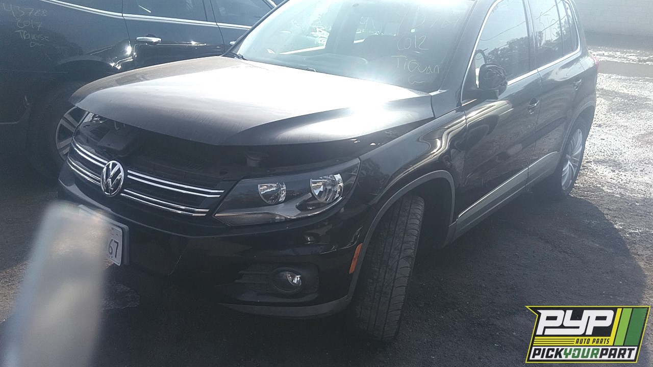 2012 VOLKSWAGEN TIGUAN partes disponibles