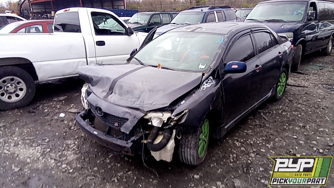 2009 TOYOTA COROLLA partes disponibles