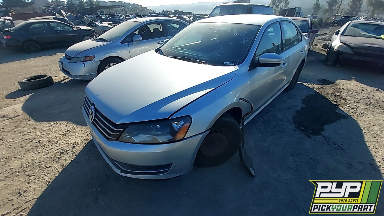 2015 VOLKSWAGEN PASSAT partes disponibles