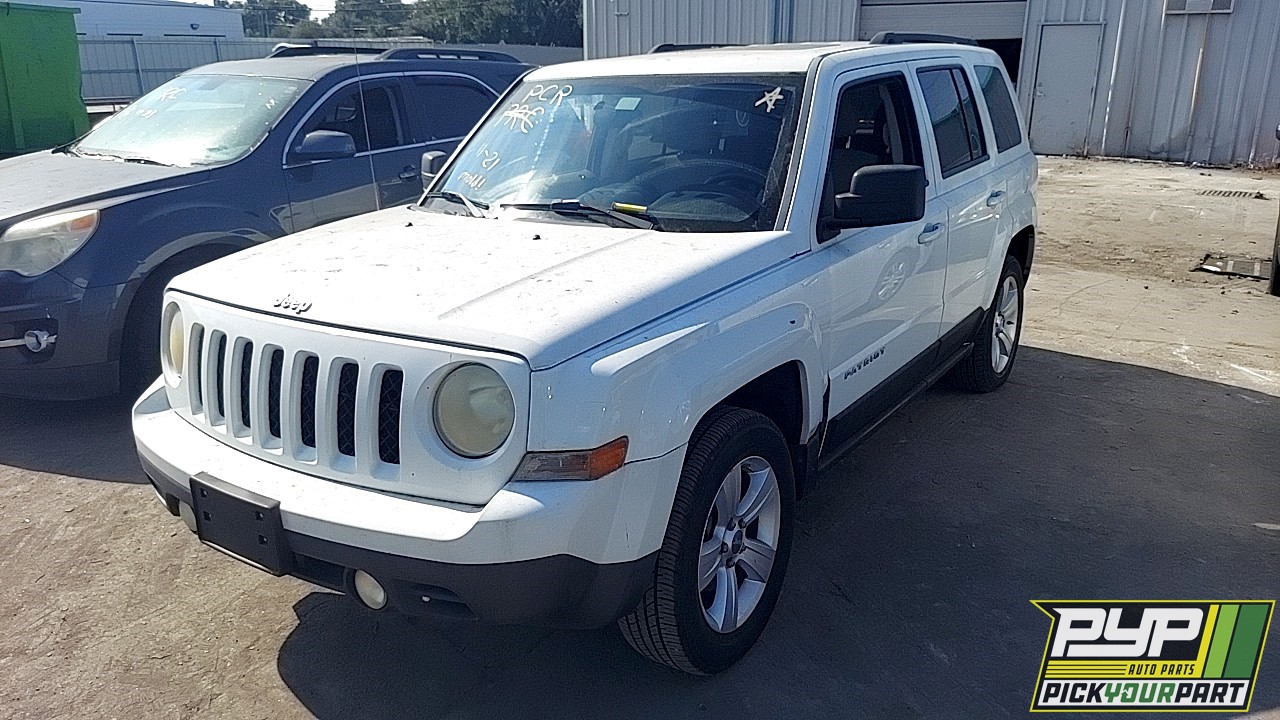 2012 JEEP PATRIOT partes disponibles