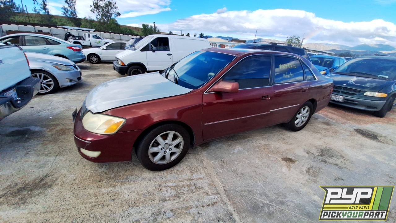 2001 TOYOTA AVALON available for parts